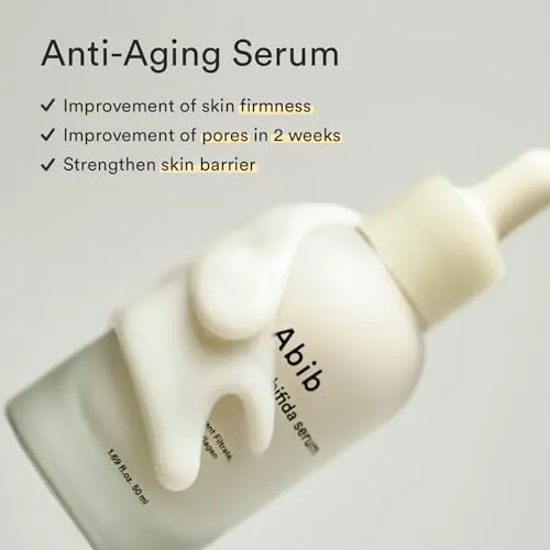 Abib Jericho Rose Bifida Serum Firming Drop, Visibly Smooths Textured Skin, Evens Skin Tone