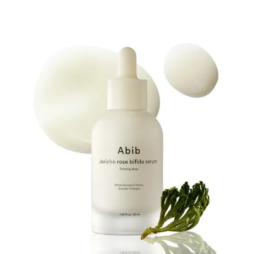 Abib Jericho Rose Bifida Serum Firming Drop, Visibly Smooths Textured Skin, Evens Skin Tone