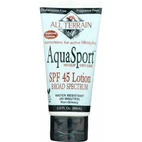 All Terrain Aquasport Sunscreen Spf45, 3 Oz