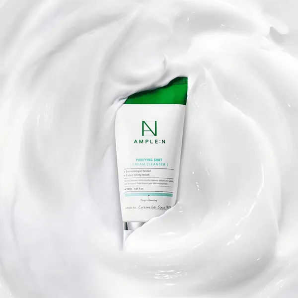 AMPLE:N Purifying Shot Cream Cleanser 150ml (2021 Renewal)