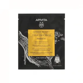 Apivita Tissue Face Mask- Mastic Firming & Lifting Effect 15ml