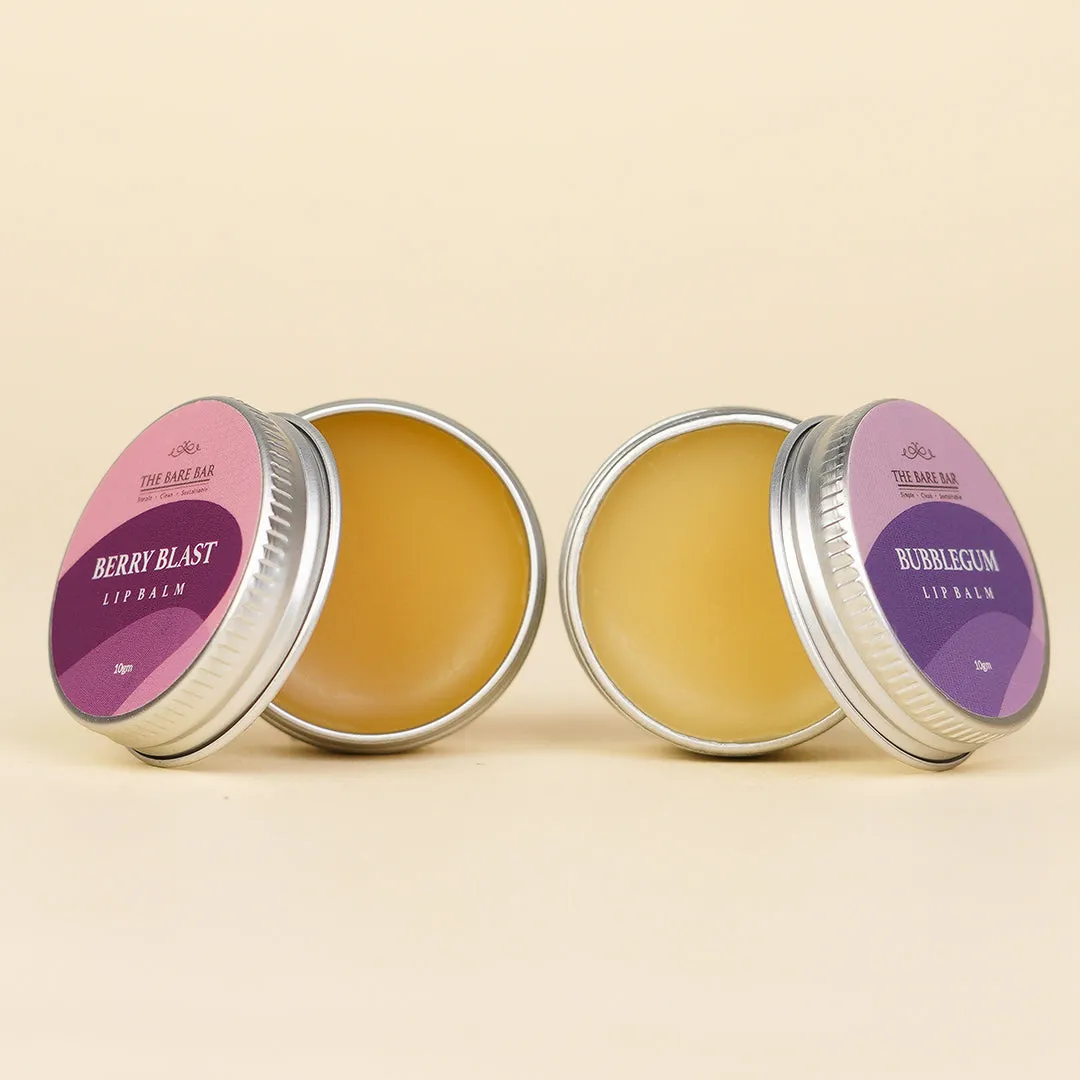 Berry Blast & Bubble Gum Lip Balm Set