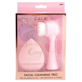 Cala Smooth Complexion Facial Cleansing Trio (Baby Pink)