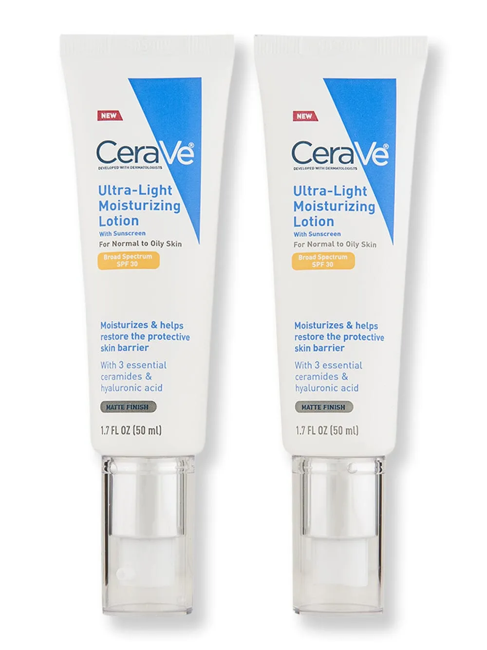 CeraVe Ultra-Light Moisturizing Lotion SPF 30 2 Ct 1.7 oz