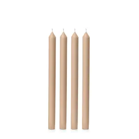 DINNER CANDLE 30cm (Pack of 4), TOFFEE