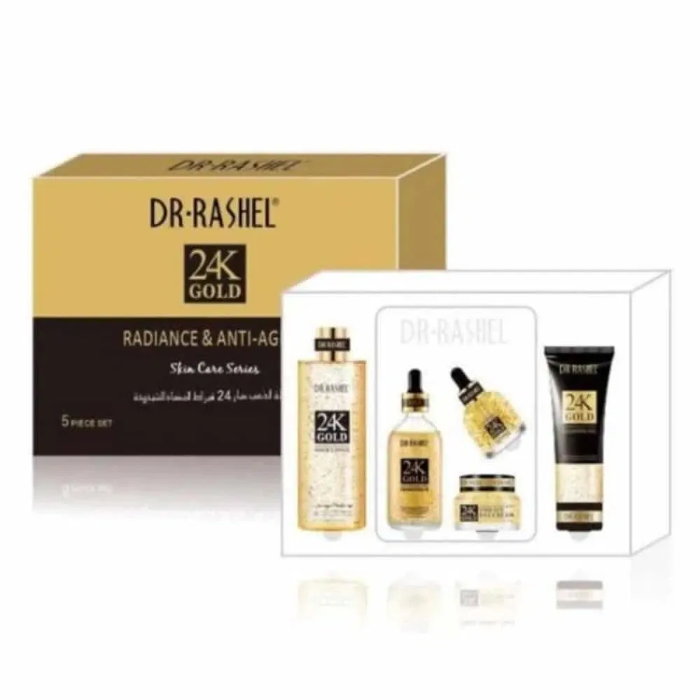 Dr Rashel DRL-1555 24K Gold Radiance & Anti-Aging Series – Pack of 5