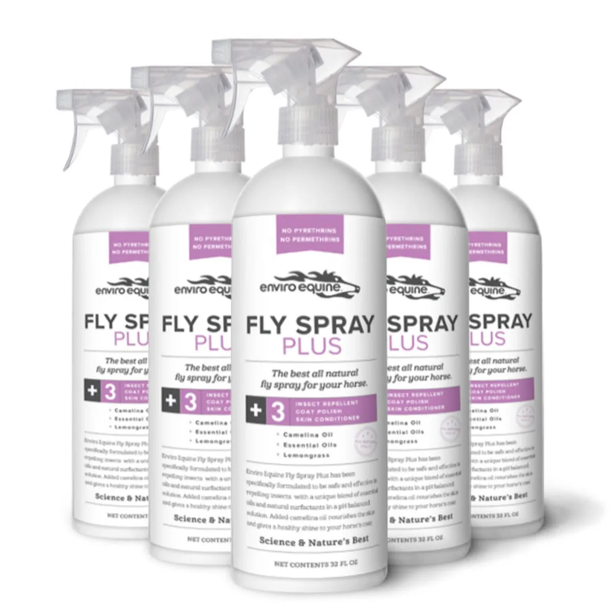 Enviro Equine All Natural Fly Spray Plus