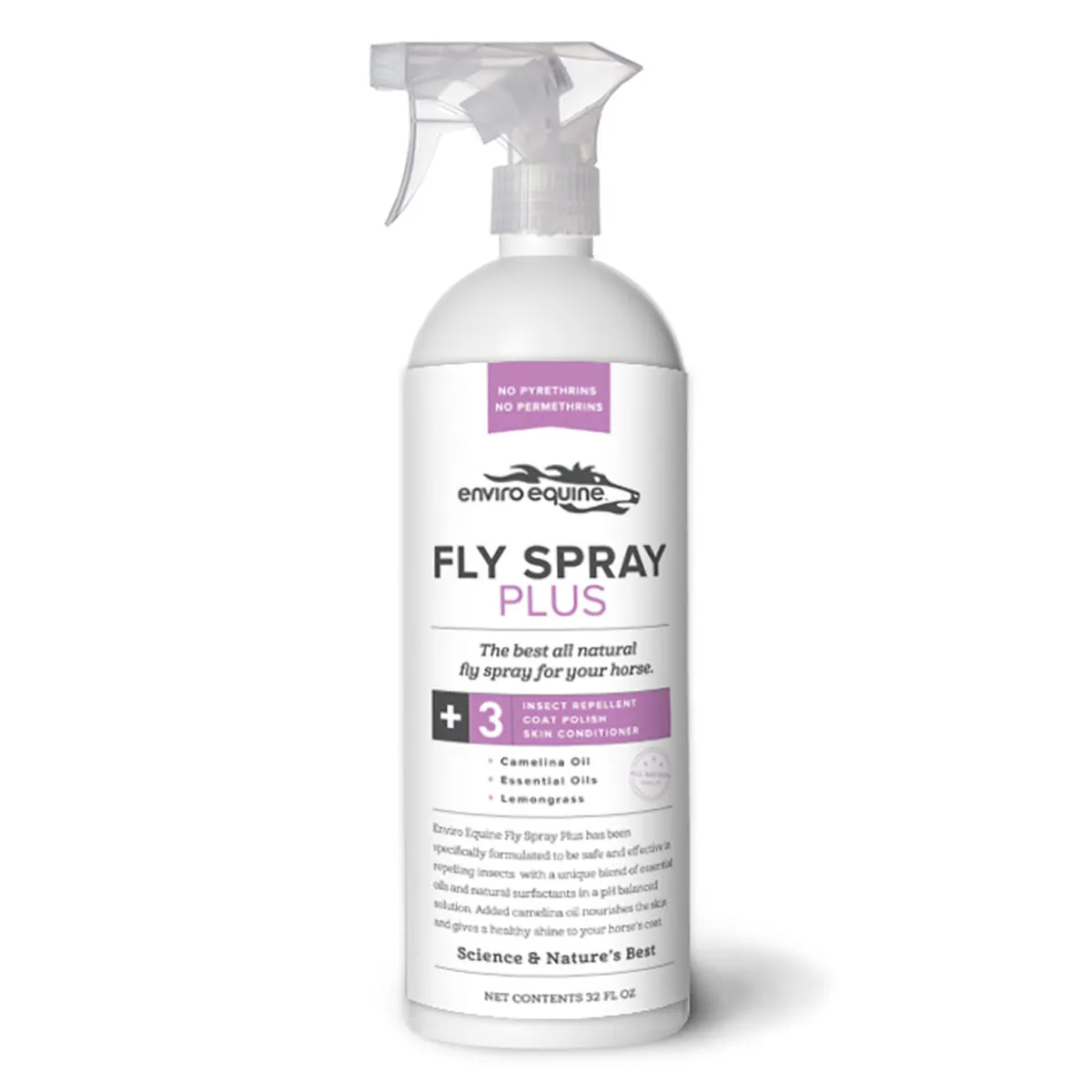 Enviro Equine All Natural Fly Spray Plus