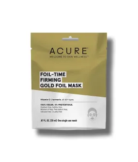 Foil-Time Firming Gold Foil Mask