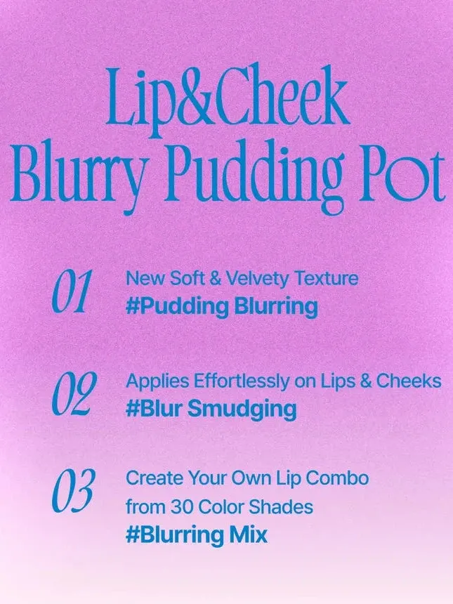 FWEE Lip & Cheek Blurry Pudding Pot