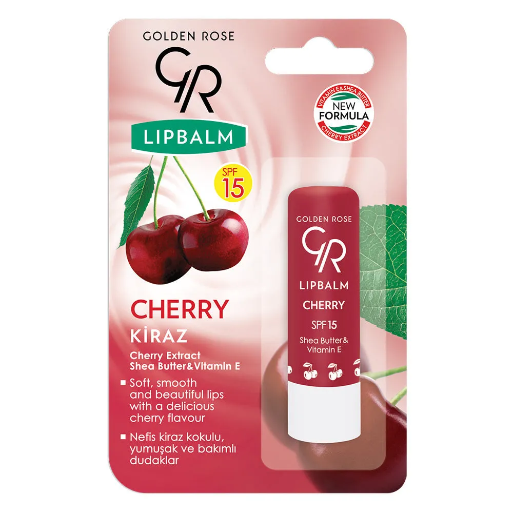 Golden Rose Lip Balm Cherry SPF 15