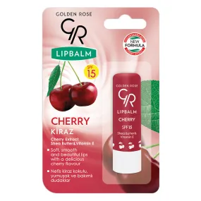 Golden Rose Lip Balm Cherry SPF 15