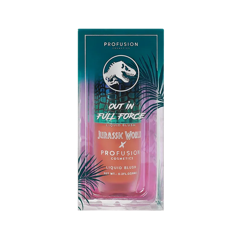 Jurassic World Out In Full Force Liquid Blush Collection