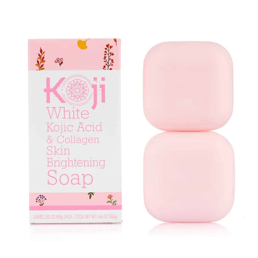 KOJIC ACID & COLLAGEN SKIN BRIGHTENING SOAP (2 BARS)