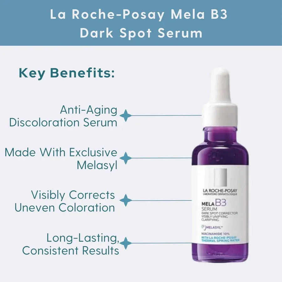 LA ROCHE POSAY MELA B3 DARK SPOT SERUM WITH MELASLY  NIACINAMIDE 30ML