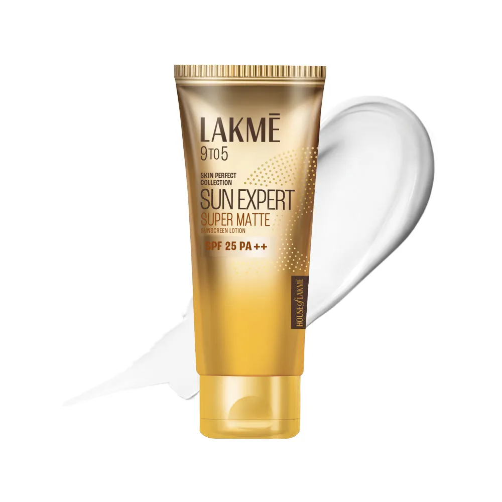 Lakmē Sun Expert SPF 25 PA   Super Matte Lotion Sunscreen, Lightweight, Non Sticky,100ml