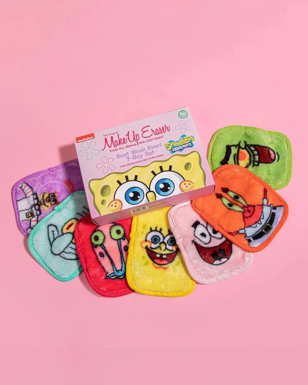 MakeUp Eraser SpongeBob & 90's Nickelodeon 7 Day Set