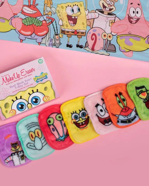 MakeUp Eraser SpongeBob & 90's Nickelodeon 7 Day Set