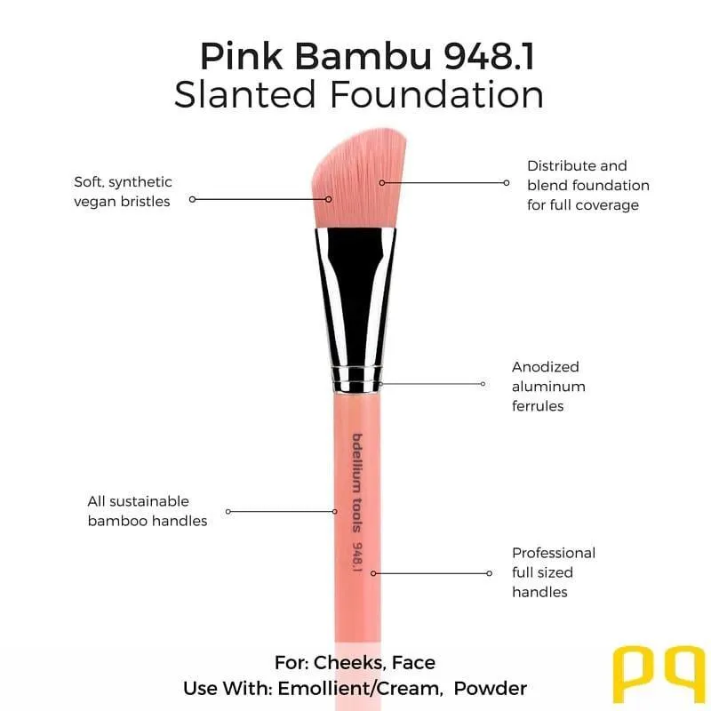 Pink Bambu 948.1 Slanted Foundation