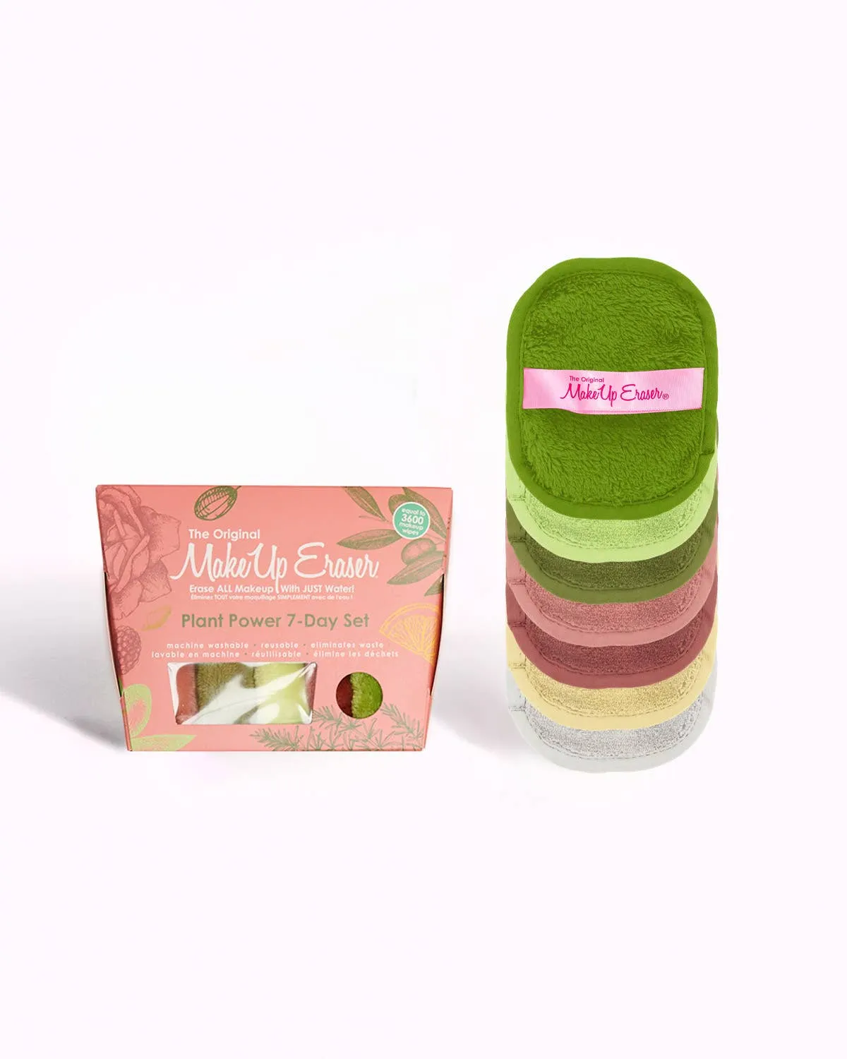 Plant Power 7-Day Makeup Eraser Set