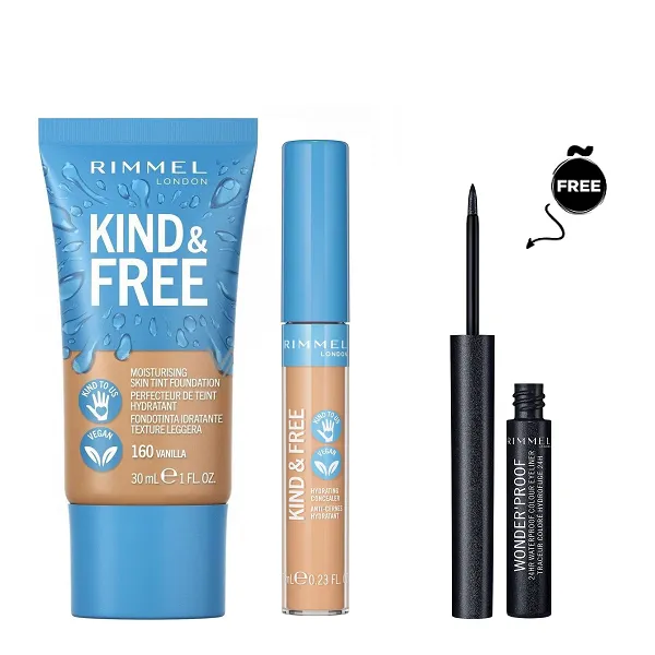 Rimmel - Kind & Free Foundation   Concealer Bundle