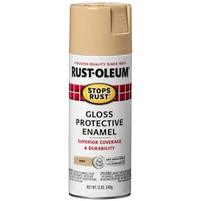 Rust-Oleum® Protective Enamel Spray Paint Gloss Sand